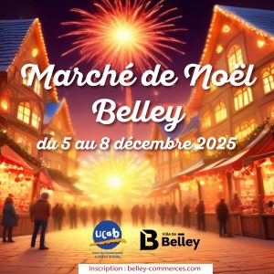marché noel belley 2025